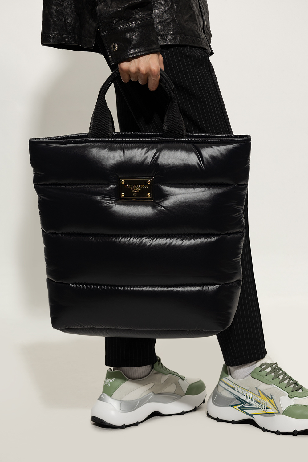 トートバッグ DOLCE  GABBANA Women Messenger Bags BB7744A3G1980999 Black Джинсы dolce&gabbana новые - AcmShops Australia - Quilted